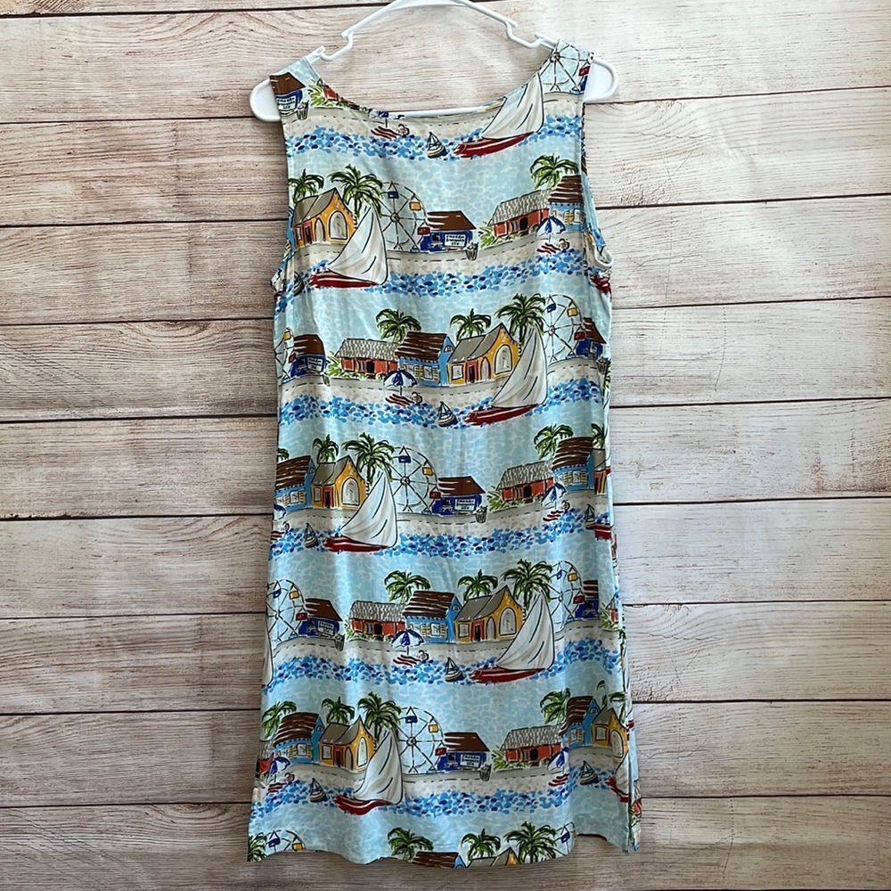 ‎VINTAGE WEEKEND TRAFFIC GRAPHIC DRESS